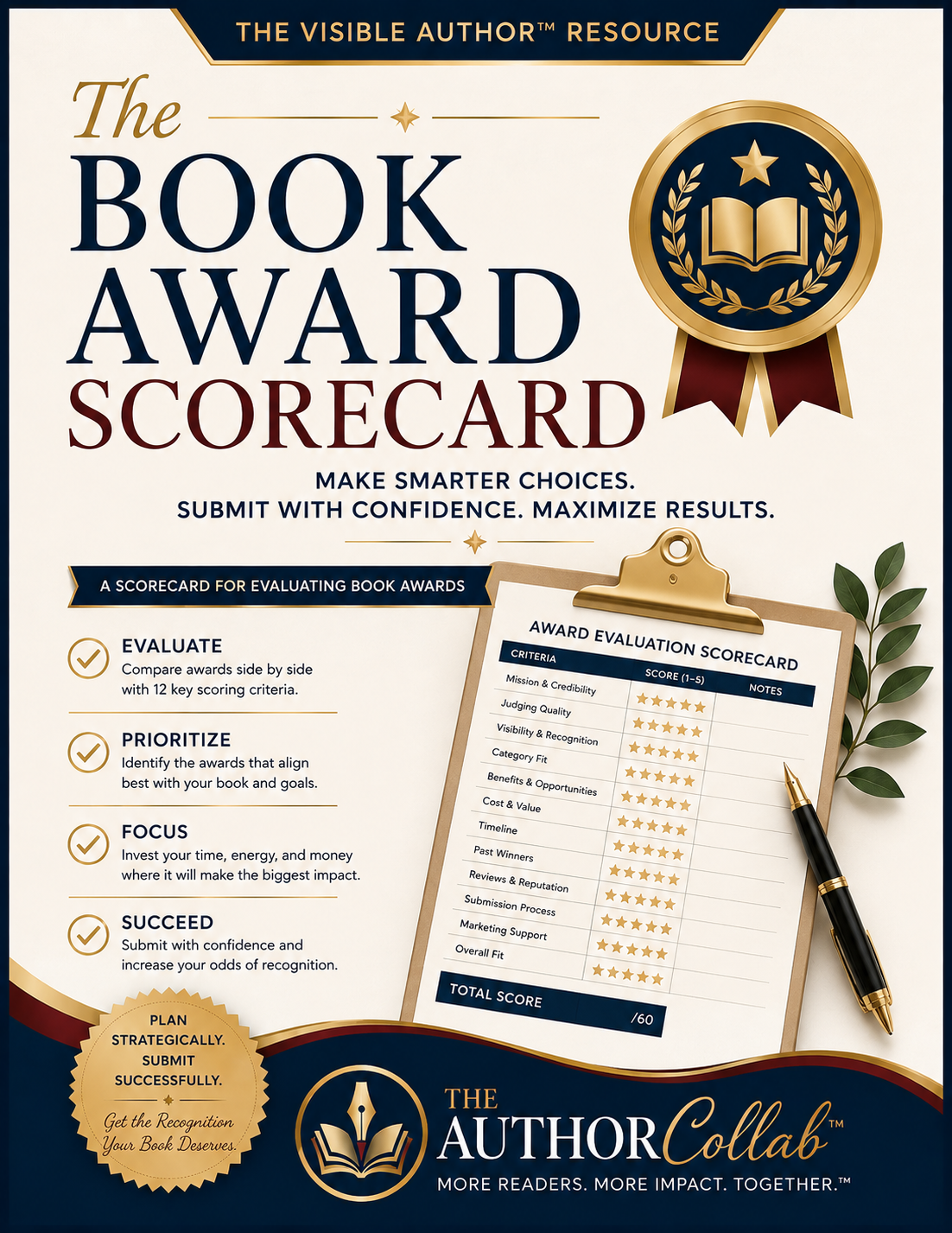 Book Award Scorecard