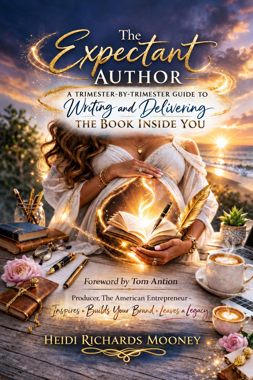 The Expectant Author Book cover with Tom Antion final version 2 may 14