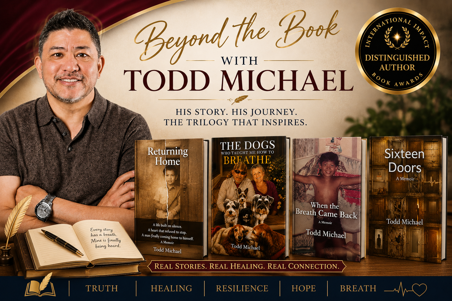 "beyond the book with Todd Michael"
