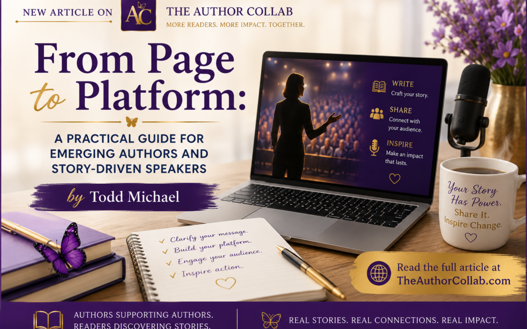 From Page to Platform: A Practical Guide for Emerging Authors and Story-Driven Speakers