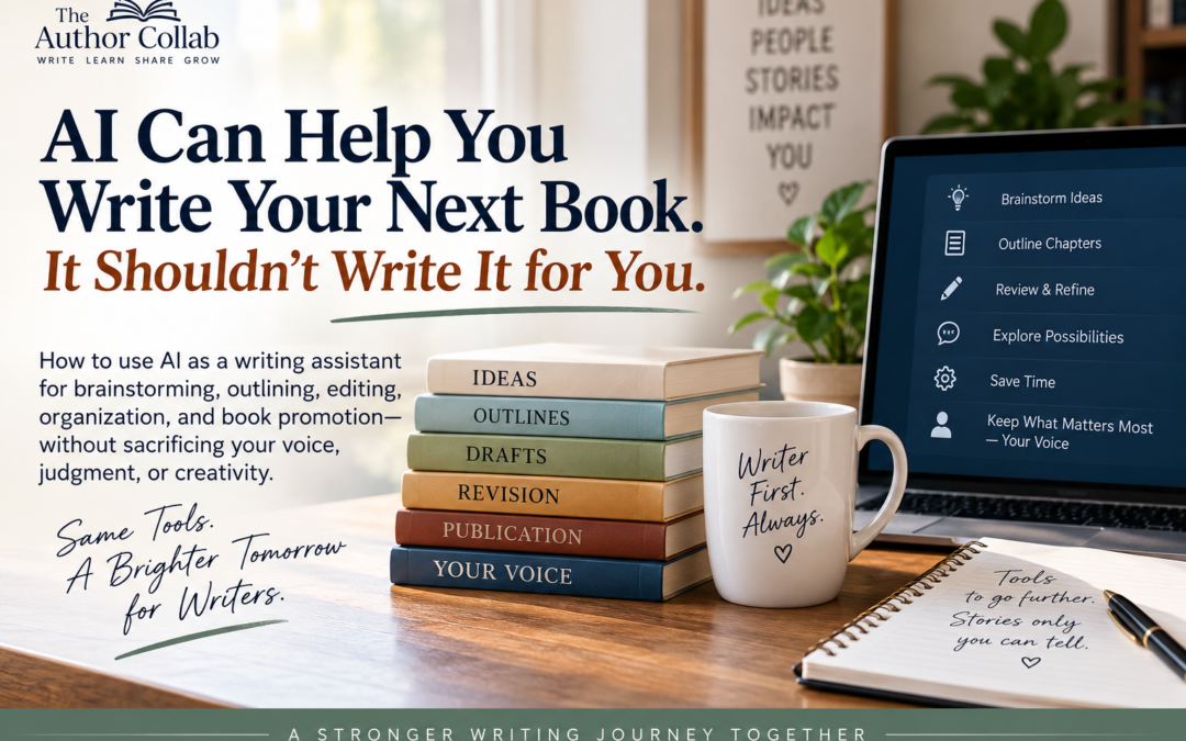 "ai can help write your book not replace the writer"