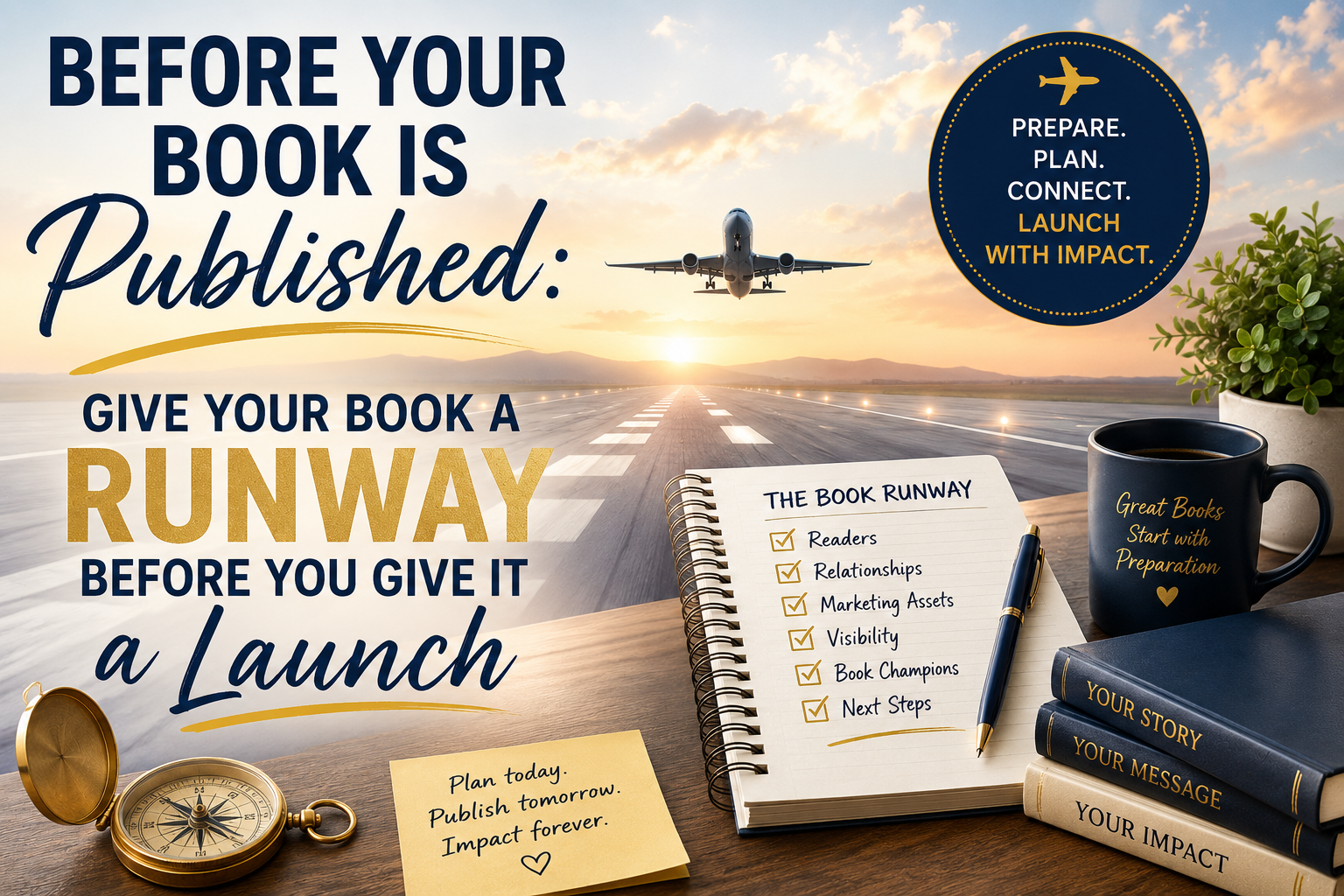 Before Your Book Is Published: Give Your Book a Runway Before You Give It a Launch