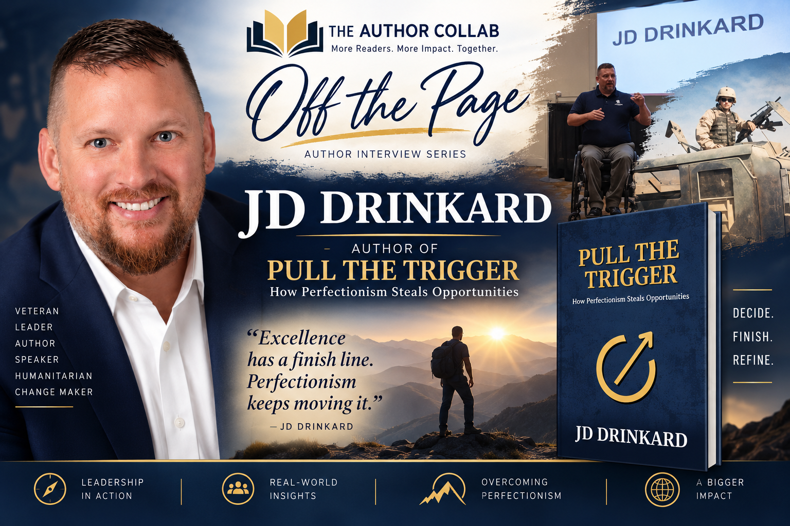 Off the Page with JD Drinkard: What Happens When You Stop Waiting for Perfect?