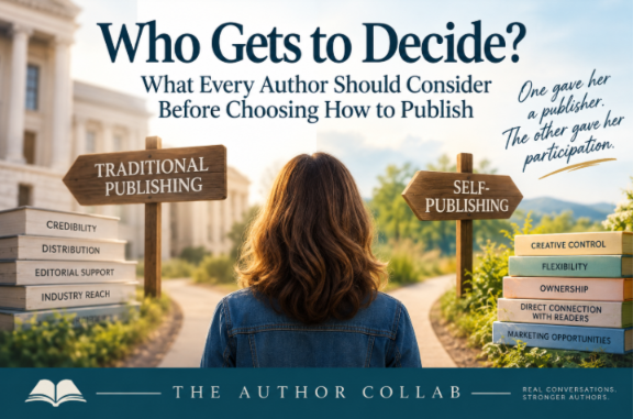 "who gets to decide self versus traditional publishing"