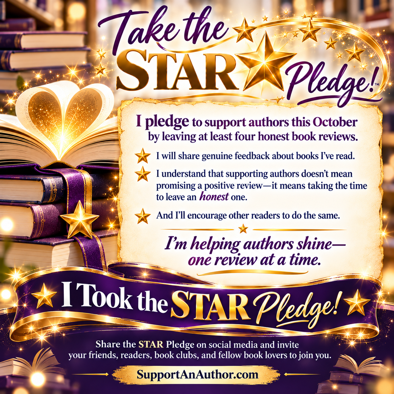 Take the STAR pledge social media "Take the STAR pledge social media"