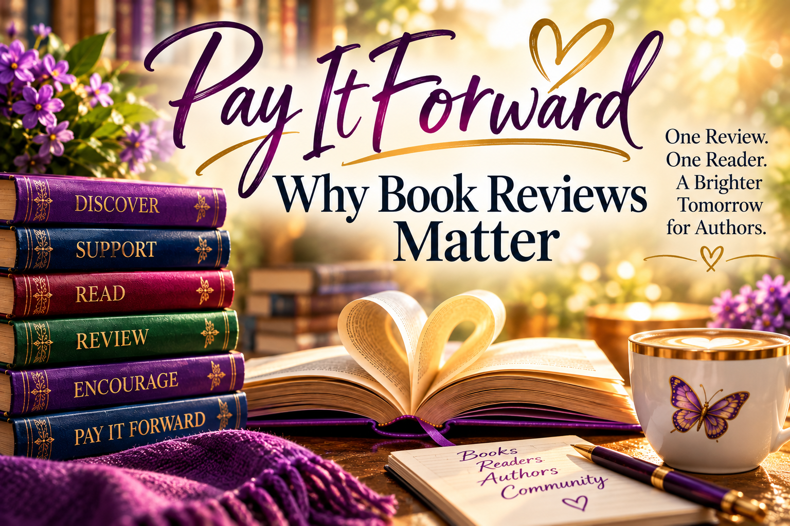 "pay it forward why book reviews matter"